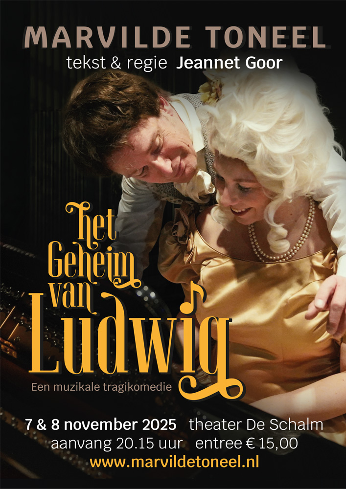 Het-Geheim-van-Ludwig-poster-2025 Marvilde Toneel - Le Lapin Rose (2024) - poster voorstelling
